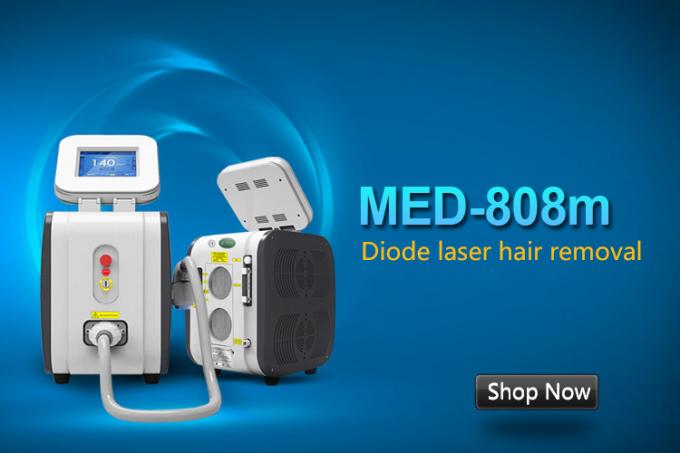 808 CE sin dolor profesional/ISO13485 de la máquina del retiro del pelo del laser del diodo del nanómetro