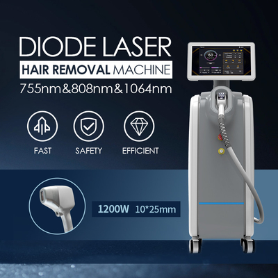 50kg frecuencia del retiro 1-10hz del pelo del laser del diodo del OEM 808nm