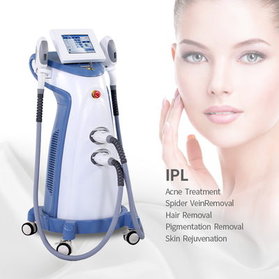 E-luz IPL RF de la tecnología del OPT para la máquina del rejuvenecimiento de la piel del retiro del pelo