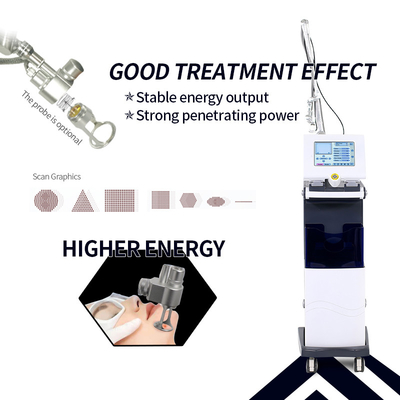 Tratamiento del acné con máquina láser fraccionada de CO2