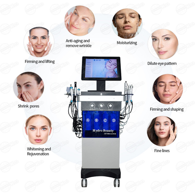 Máquina facial de Dermabrasion del Hydra 1MHZ, Diamond Microdermabrasion Machine