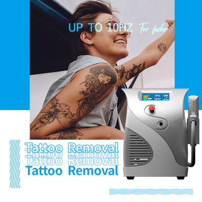 máquina de c4q conmutado de Remova del tatuaje del laser del Nd Yag de 532nm 755nm 1064nm 1320nm