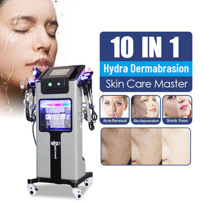 10 en 1 Máquina de hidrodermabrasión profesional para rejuvenecer la piel