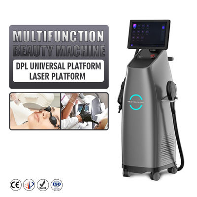 DPL IPL Nd Yag Máquina láser 2 en 1 Sistema de depilación Cuidado de la piel