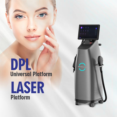 Máquina de depilación por láser IPL de pulso único Nd Yag láser 2 en 1