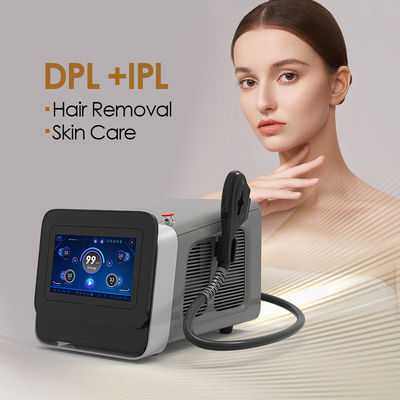 E-luz IPL RF 110V 50 - 60Hz equipo gris blanco del RF de la belleza de la E-luz IPL con el poder 1400W de la impulsión