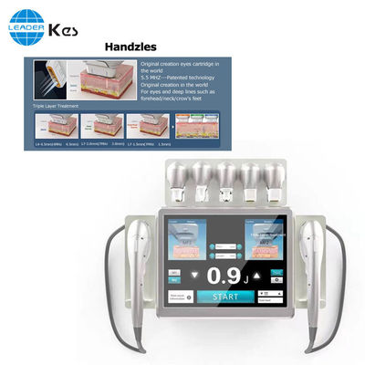 Máquina facial 7D Hifu para mejorar las arrugas y mejorar el tono de la piel