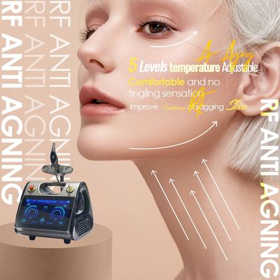 Máquina de elevación de piel antienvejecimiento de RF 2 manijas Máquina de belleza