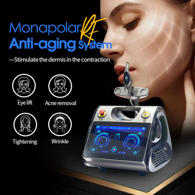Máquina de belleza para el levantamiento de la piel en el cuello Tecnología antienvejecimiento RF