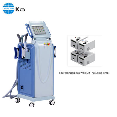 Máquina de adelgazamiento corporal de cryolipólisis 4 manijas de vacío Cryo pérdida de peso
