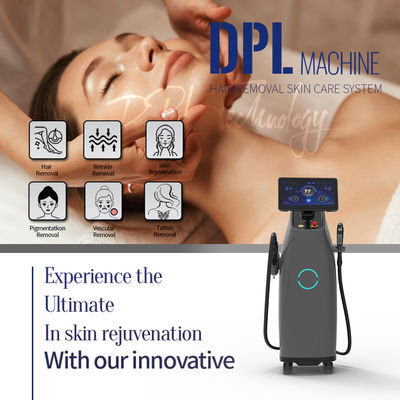 2 en 1 Máquina de belleza multifuncional DPL Cuidado de la piel con cámara HD