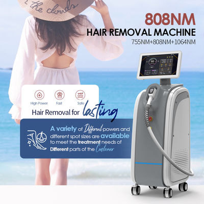 Máquina láser de diodo OEM de depilación 1200W 2400W Máquina láser