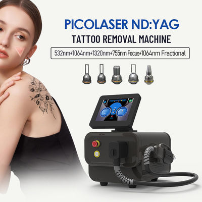 1064nm Consejos de tratamiento fraccionado Peeling de carbono con doble varilla φ7 φ8 Tamaño de varilla láser