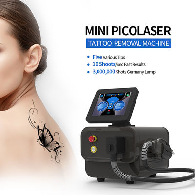 Equipo para la eliminación de tatuajes con láser φ7 φ8 con doble barra con enfriamiento por aire y agua y sistema de enfriamiento por radiador gemelo