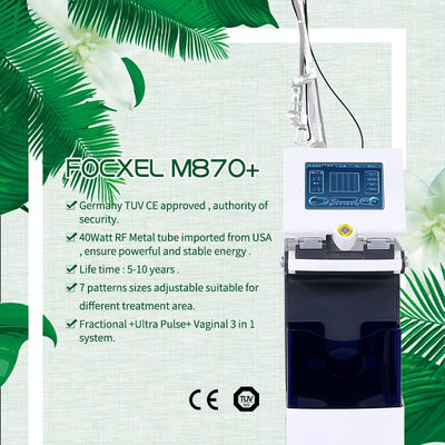 Tratamiento de pigmentación Máquina láser fraccionada con max. 20mmx20mm Tamaño de escaneo 52KG