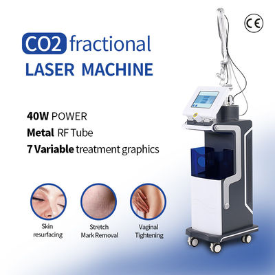 Máquina láser fraccionada de CO2 de 220V ± 10% 50/60Hz con tamaño máximo de escaneo de 20 mmx20 mm y tamaño de punto de 0,12 mm
