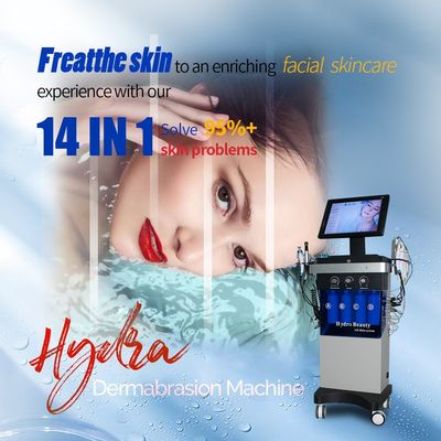 Cuidado de la piel 14 en 1 Hydra Beauty Water Jet Machine Herramienta de eliminación de molestias